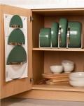 Ceramic Non-Stick Cookware Set with Storage Solutions