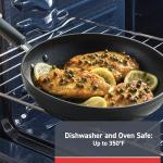 T-Fal 12-Piece Nonstick Cookware Set, Black