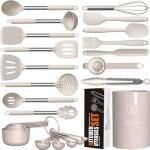 Heat Resistant Silicone Cooking Utensils Set