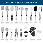 25-Piece Stainless Steel Cooking Utensil Set