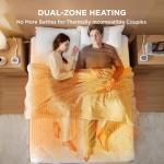 Bedsure Heated Queen Mattress Pad with Dual Controls