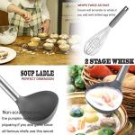 Silicone & Stainless Steel Cooking Utensil Set