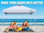10x10 Instant Pop Up Canopy Tent with Weights