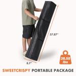Sweetcrispy 10x10 Heavy Duty Pop Up Canopy
