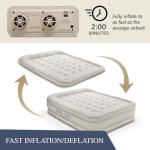 King Koil Queen Air Mattress with Built-in Pump