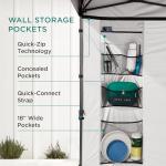 10x10ft Easy Pop Up Canopy with Side Wall