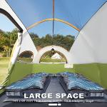 GoHimal 8-Person Family Tent - Waterproof & Windproof