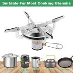 WADEO Portable Camping Backpacking Stove Burner