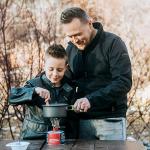 MalloMe Portable Camping Stove with Piezo Ignition