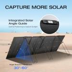 EF ECOFLOW 220W Bifacial Folding Solar Panel