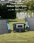 Anker SOLIX F2000 Solar Generator with Solar Panels
