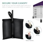 10x10ft Easy Pop Up Canopy with Side Wall