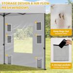 10x20 Heavy Duty Pop Up Canopy Tent Set