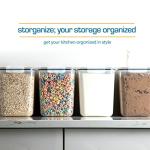 Food Storage Containers Set with Airtight Lids
