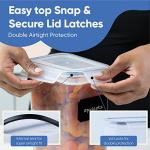 24-Piece BPA-Free Food Storage Container Set