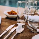 45-Piece Stainless Steel Silverware Set for 8