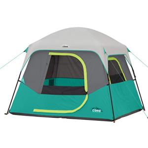 CORE 4 or 6 Person Straight Wall Cabin Tent