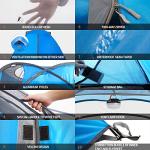 BISINNA Lightweight Waterproof Camping Tent for 2-4 People