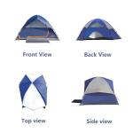 2-Person Waterproof Camping Tent with Easy Setup
