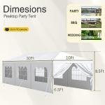 Greesum Waterproof Canopy Tent for Outdoor Events