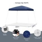 Portable 8x10 Ft Pop Up Canopy Tent