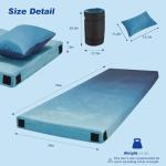 Memory Foam Camping Sleeping Pad with Travel Bag
