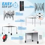 Easy Set Up 10x10 Pop Up Canopy Tent