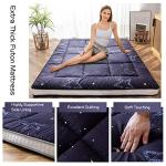 MAXYOYO Black Moon Star Futon Mattress for Camping