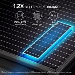 100W Foldable Solar Panel Charger for Camping