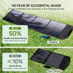 100W Foldable Solar Panel Charger for Camping