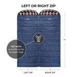 TETON Sports Celsius XL Sleeping Bag, 0F, Blue