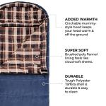 TETON Sports Celsius XL Sleeping Bag, 0F, Blue