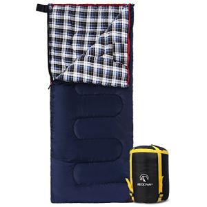 REDCAMP Flannel Sleeping Bag for Cold Weather