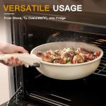 Astercook 21-Piece Nonstick Ceramic Cookware Set
