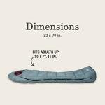 Coleman Tidelands 50° Mummy Sleeping Bag