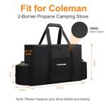 Yorkenbe Camping Stove Carry Bag with Pockets