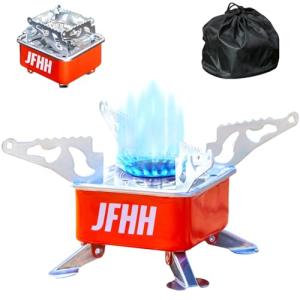Portable High-Efficiency Camping Stove for Outdoor Use