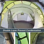 AYAMAYA 6-Person Instant Pop Up Camping Tent