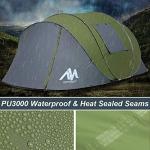 AYAMAYA 6-Person Instant Pop Up Camping Tent