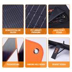 200W Waterproof Portable Solar Panel for Camping