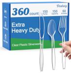 Heavy Duty Heat Resistant Cutlery Set - 360 Count