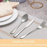 20-Piece Stainless Steel Silverware Set for 4