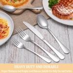20-Piece Stainless Steel Silverware Set for 4