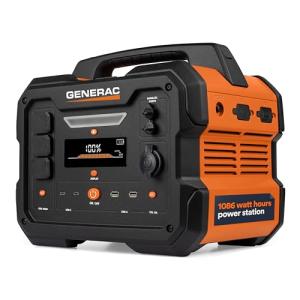 Generac 8025 GB1000 Portable Power Station - 1086Wh