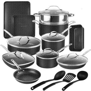 Granitestone 20-Piece Non-Stick Cookware Set