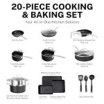 Granitestone 20-Piece Non-Stick Cookware Set