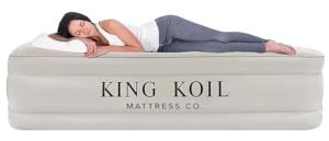 King Koil Luxury Twin Air Mattress with Pump