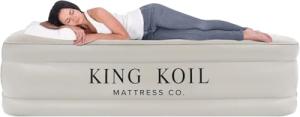 King Koil Twin Air Mattress with Built-in Pump