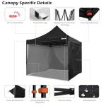 OUTFINE 10x10 Heavy Duty Pop Up Canopy Tent