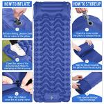 Lightweight Inflatable Camping Pillow with Pump